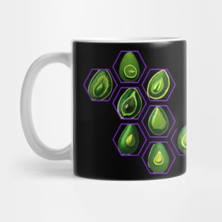 Avocado cell design Mug